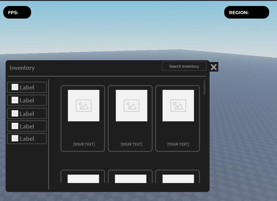 Hood fighting game UI