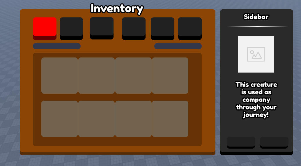 Very simplistic flat UI design