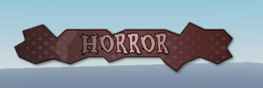 More complex shape UI for a horror game.